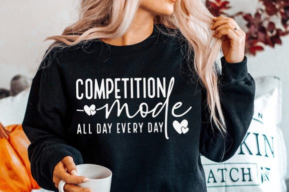 Competition Mode SVG, Game Day SVG for Crafts & Graphics