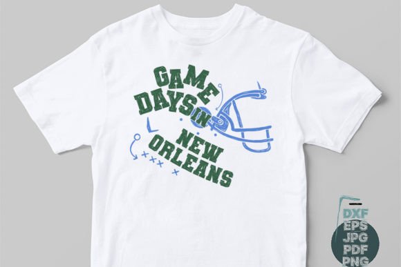 Game Days in New Orleans Graphics for Local Branding