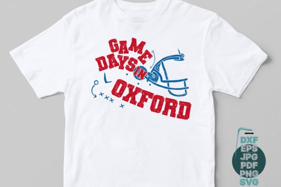 Game Days in Oxford Graphics for Crafts & Selling