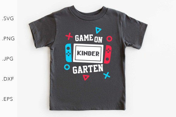 Game on Kindergarten SVG PNG Graphics Templates