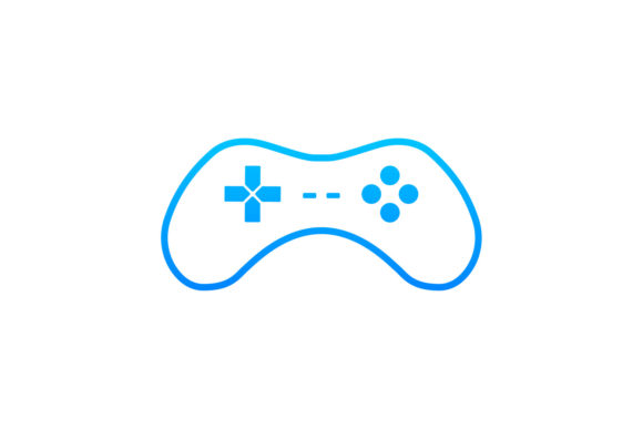 Game Pad Controller Logo Vector: Graphics & Logos for Crafters