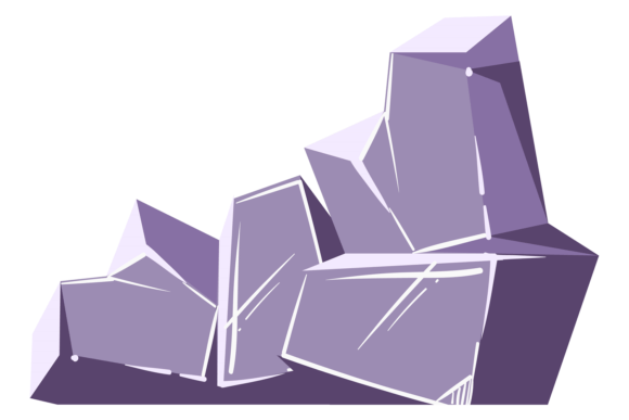 Ground Stone Icon: Cartoon Landscape Graphics & Illustrations