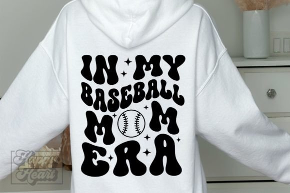 In My Baseball Mom Era SVG: Game Day Graphics for Crafts