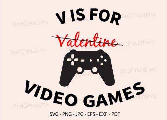 V is for Video Games SVG: Crafts & Graphics Review